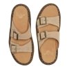 Klapki Dr. Martens JOSEF SLIDE Tan Bronx Suede 41083200